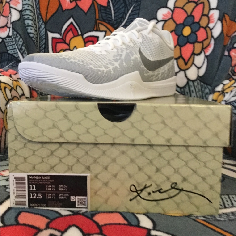Nike Kobe Mamba Rage White